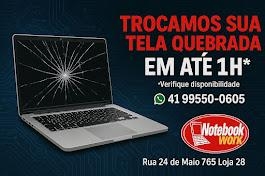 Troca de Tela Notebook em 1 Hora !